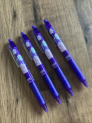 Pilot Frixion CLICKER L/EDITION ''SWEET PARADISE'' Choco Hug Barrel, blaue Tinte (4 Stifte)