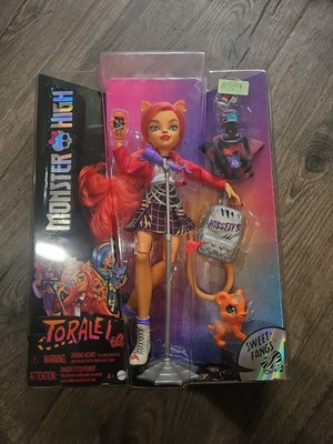 MONSTER HIGH 2022 G3 Toralei Stripe Walmart exclusive NIB NEW READ