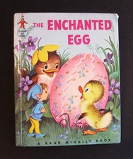The ENCHANTED EGG Rand Mcnally Tip Top Elf 1960 hb Peggy Burrows VG
