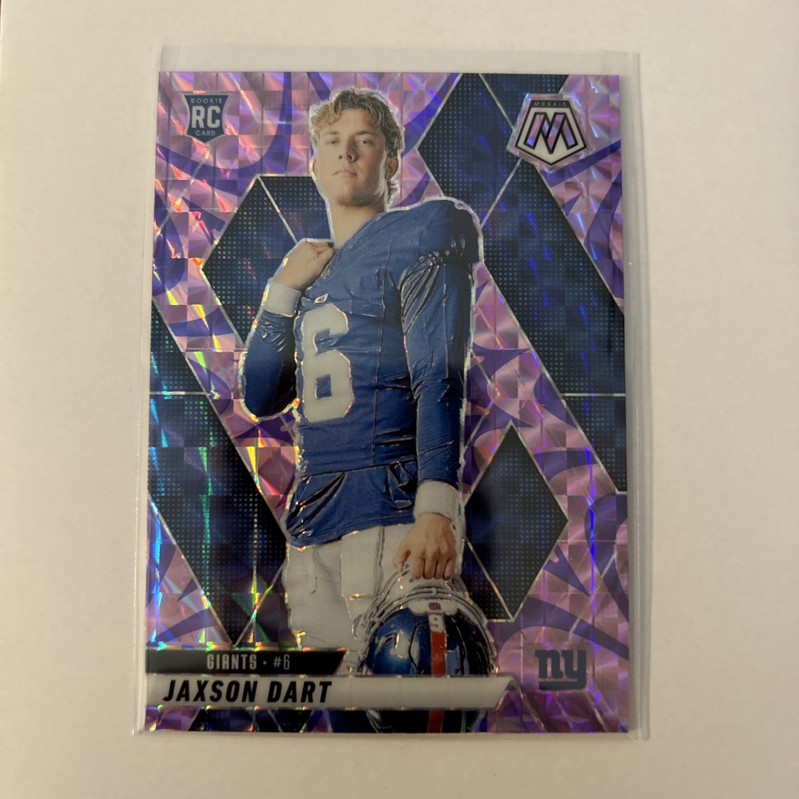 2025 Panini Mosaic JAXSON DART Reactive Purple  Mosaic Prizm RC Variation #288