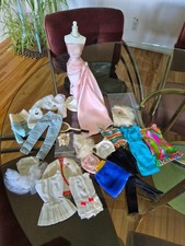 Lot of Vintage Barbie Clothing