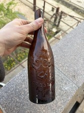 BOTTIGLIA WW1 BRAUEREI SARAJEVO RARA DANNEGGIATA KUK AUSTRIA TRENTINO SCAVO 