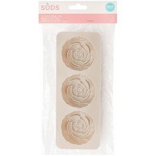 We R SUDS Soap Maker Mold-Rose, 3 Cavity
