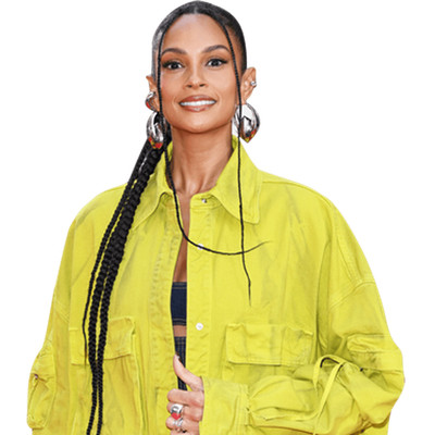 Alesha Dixon (Yellow) Halber Körper Buddy Ausschnitt