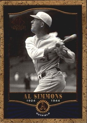 B1229- 2001 SP Legendary Cuts Baseballkarten 1-90   Du Wählst