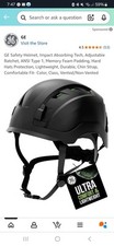 Safety Helmet, Impact Absorbing, Adjustable Ratchet, ANSI Type 1, Hard Hat