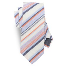 -tied Cotton Tie for Men Skinny Striped Mens Neckties for Wedding Daily 01 