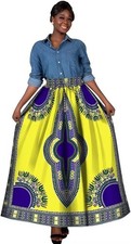 African Skirt for Women Traditional Print Dashiki Ankara Beautiful Skirt