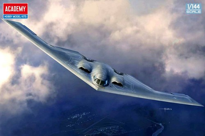 #ad Academy 12645 US Air Force B 2A Spirit 1 144 Scale Plastic Model Kit $38.15