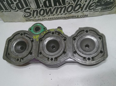 Ski Doo Rotax 700 Triple Snowmobile Engine Cylinder Head Mach 1 Formula 3 GT
