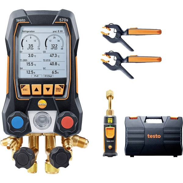 testo 0564 5702  Misuratore refrigerante  570s-Set