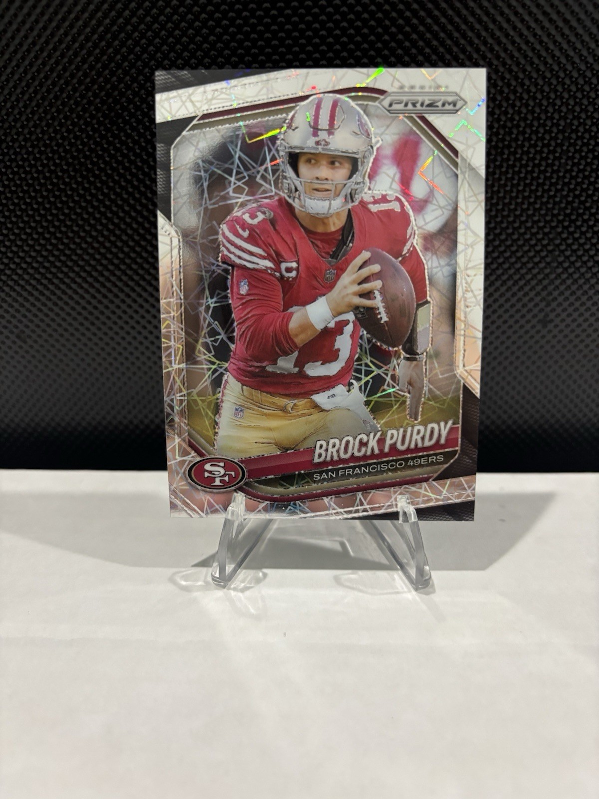 2025 Panini Lazer Prizm Brock Purdy 255 San Francisco