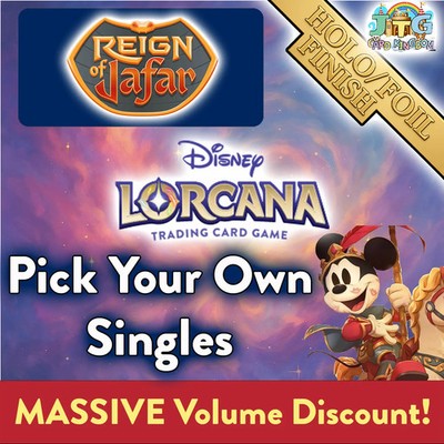 Up to 35% off! Lorcana - Reign of Jafar: Foil Singles    