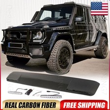 For Mercedes W463 G-Class G550 G63 2004-2018 Real Carbon Front Roof Spoiler Wing
