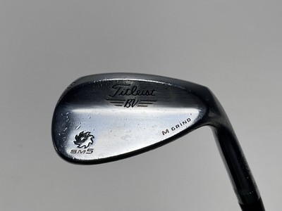 Titleist Vokey SM5 Tour Chrome Wedge 56* 10 Bounce M-Grind S200 Steel Mens RH