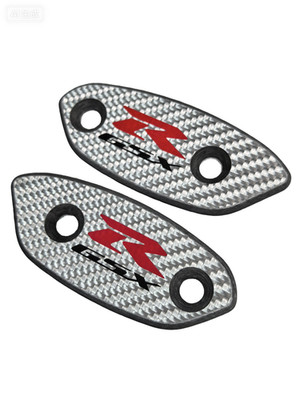Performance Dry Carbon Fiber Mirror Block Off Plates for GSXR 1000 2009-2016