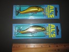 2 AL'S Goldfish topwater wake bait 1/2 oz  and 3.5" fishing lure lot  — photo 1