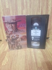 The Cowboys VHS 1971 Movie John Wayne Mark Rydell Warner Bros Vintage Tape