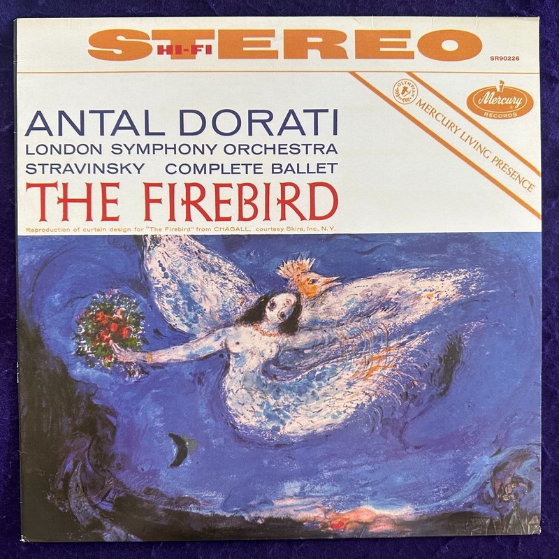 STRAVINSKY: The Firebird DORATI / EU UK 180g DECCA/MERCURY SR90226 EX+