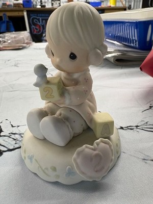 Precious Moments Girl Blonde Age 2