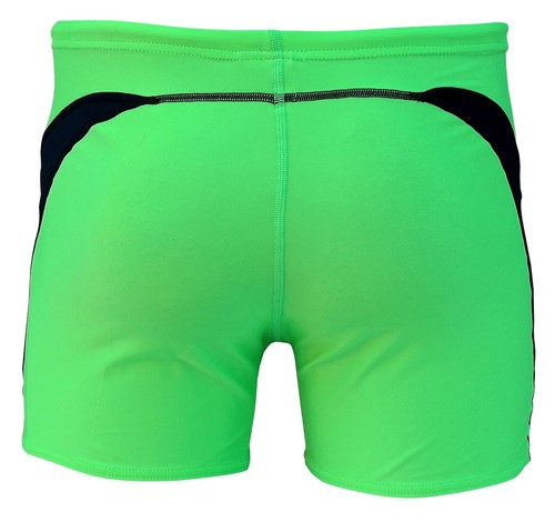 ACCLAIM Cairns Boxer Da Nuoto Fluo Verde Nero XL 40"-42" Marcato (C) - Afbeelding 5 van 6