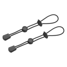 Climbing Stick Holder, Backpack Hiking Pole Ropes 8 Inch 2 Pcs Black
