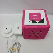 Tonies Toniebox Audio Box Player Learning Education Pink W Charging Dock
