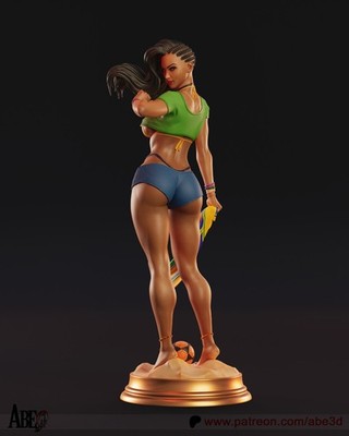 Laura Matsuda - Street Fighter - Abe3D - 1/6 scale figure / - Beschreibung lesen