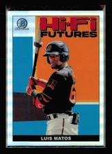 2022 Bowman #HIFI-19 Luis Matos Hi-Fi Futures San Francisco Giants