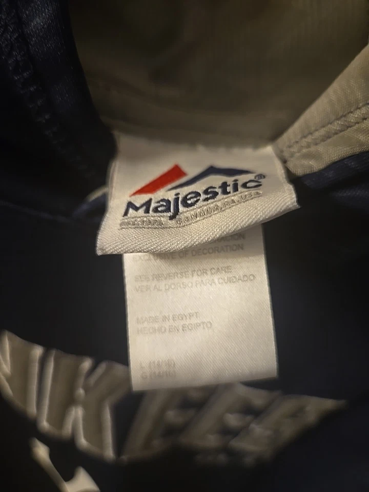 New York Yankees Majestic Sudadera con Capucha Juvenil Grande Foto 3 de 4