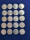Roll of 20 1967 Uncirculated Kennedy Half Dollars BU 40% Silver