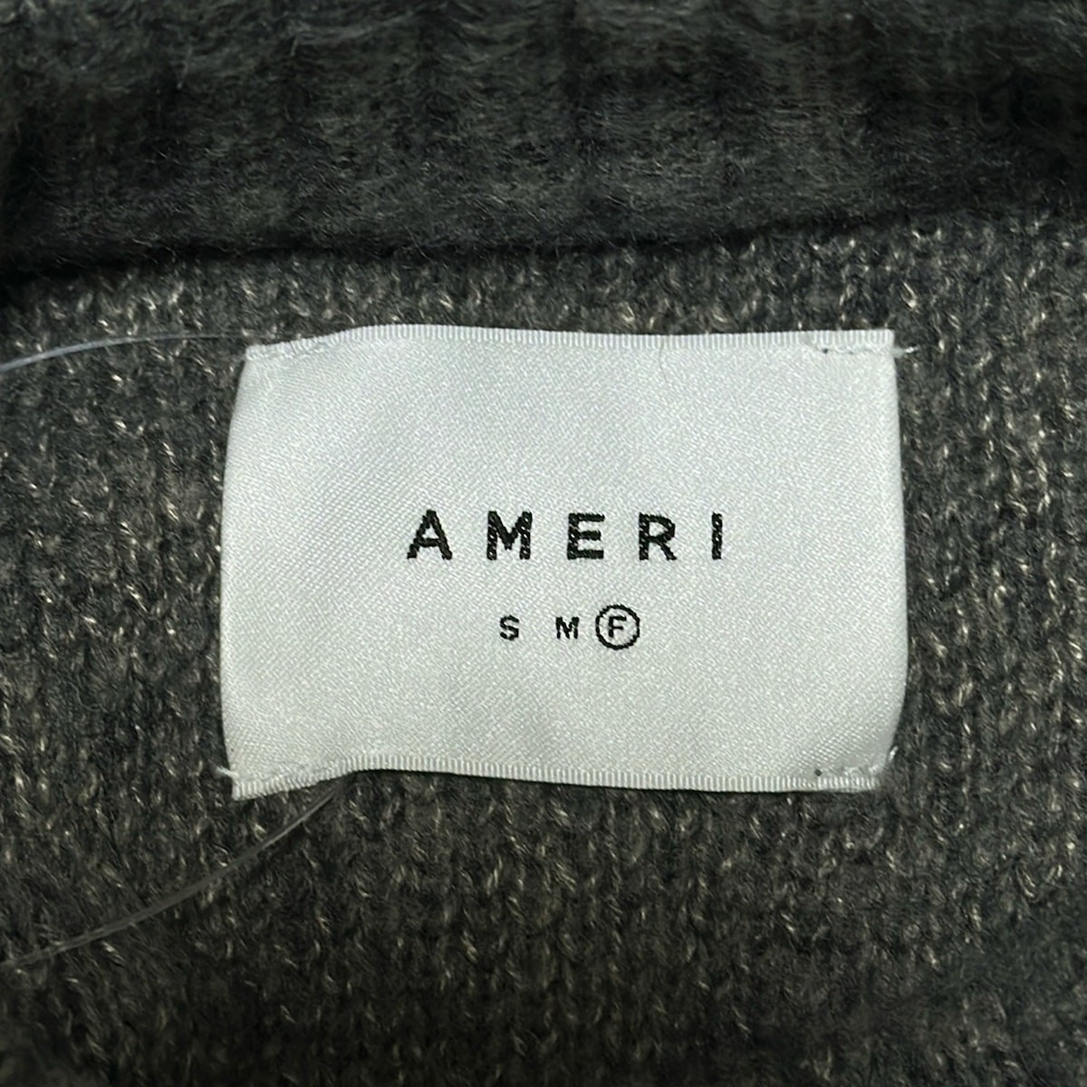 AMERI - Dark Gray Light Blue Multi Women's Sweater - image 3