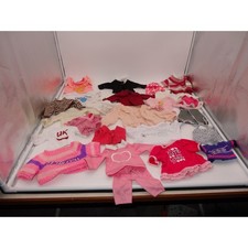 Our Generation Doll Clothes Lot Tops Sweaters Outfits Pink Red Colorful 18 Inch