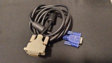 DVI-I Dual Link Male to VGA 15 Pin Male Adapter Cable Cord 4ft 10.25''