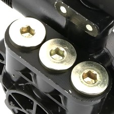 Gruppo testa pompa acqua ad alta pressione con ingresso 220 V M25,5 mm per