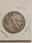 1935 Walking Liberty Half Dollar 50c Circulated  US Coin