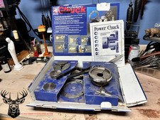Vintage Record Power Wood Lathe Power Chuck From Blue Lathe Era - READ IT