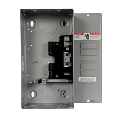 Main Lug Load Center 125 Amp 4-Space 8-Circuit Surface Mount Indoor Outdoor
