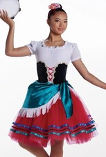 Weissman Showtime Tarantella Dance Costume Small Ballet