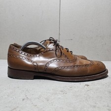 CHURCH'S MEN'S LEATHER OXFORD  BROGUE SHOES  BROWN SIZE UK10 EU44