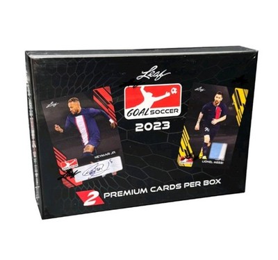 2023 Leaf Goal Soccer Factory Sealed Hobby Box