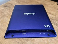 BrightSign XD3 XD233 4K Advanced HTML5 I/O HDMI Media Player - Perfect Condition