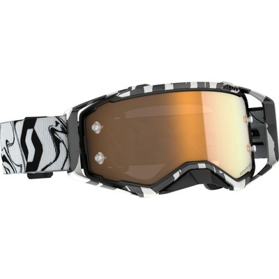 Scott Prospect Amplifier MX Brille Marble Black/White/Gold/Chome
