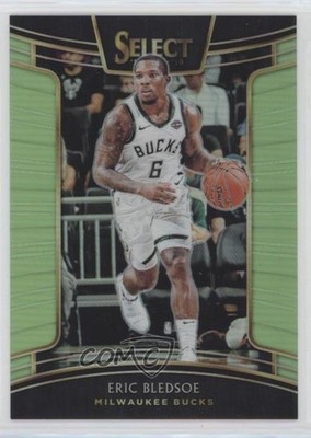 2018-19 Panini Select Concourse Neon Green Prizm 63/75 Eric Bledsoe #46 0z6