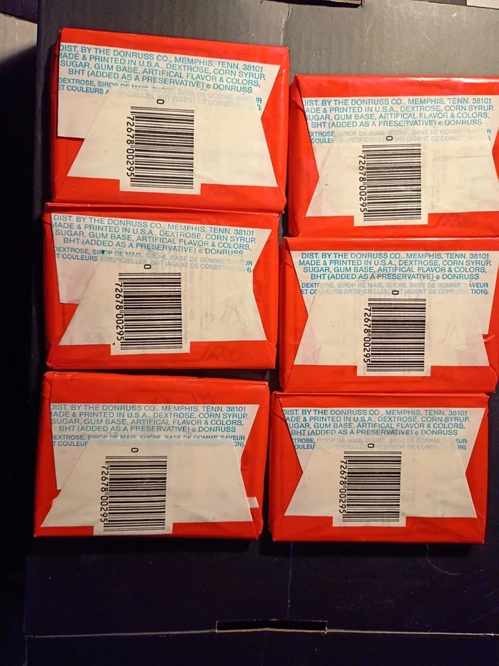 13-1981 packs, 6-1982 packs 19 en total  Foto 2 de 4