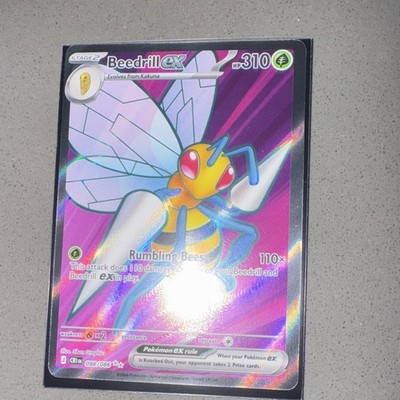 The Pokémon Company Beedrill EX 098/086 Evolutions Secret Rare Full Art Holo EN