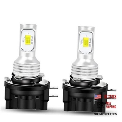  AC/DC 9-36V LED Fog Light Bulbs 6000K,2000LM 3570 CSP Chip H8B H9B H11B White