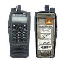 Used OEM For XPR6550 AAH55TDH9LA1AN Digital UHF 450 - 512 MHz Radio No Battery 