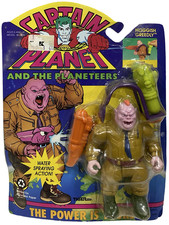 Captain Planet Hoggish Greedly Vintage 1991 Action Figure NEW Tiger Toys READ
