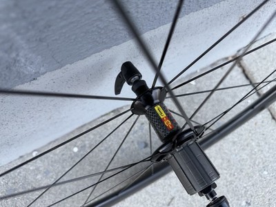 Mavic Cosmic Carbone 40 TUBULAR Wheelset (Great Condition) | eBay